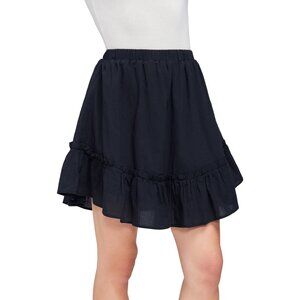 ✨New✨ Wildfox Ruffle Short Skirt | Black Beauty | Small
